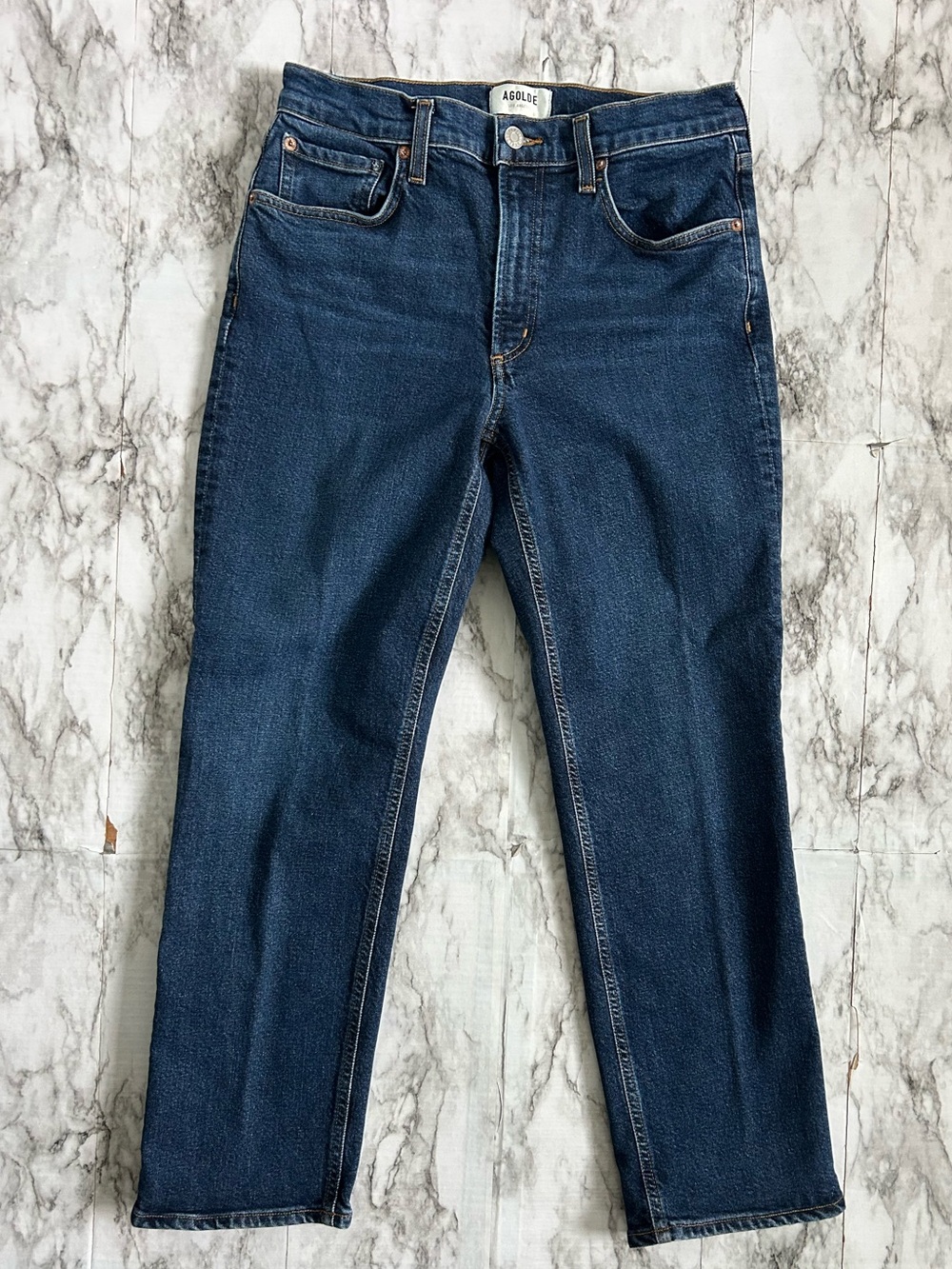 Agolde | women’s size 28 Kye Jeans straight leg high rise crop